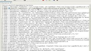 csv2xml: Beschreibung Ausgangssituation