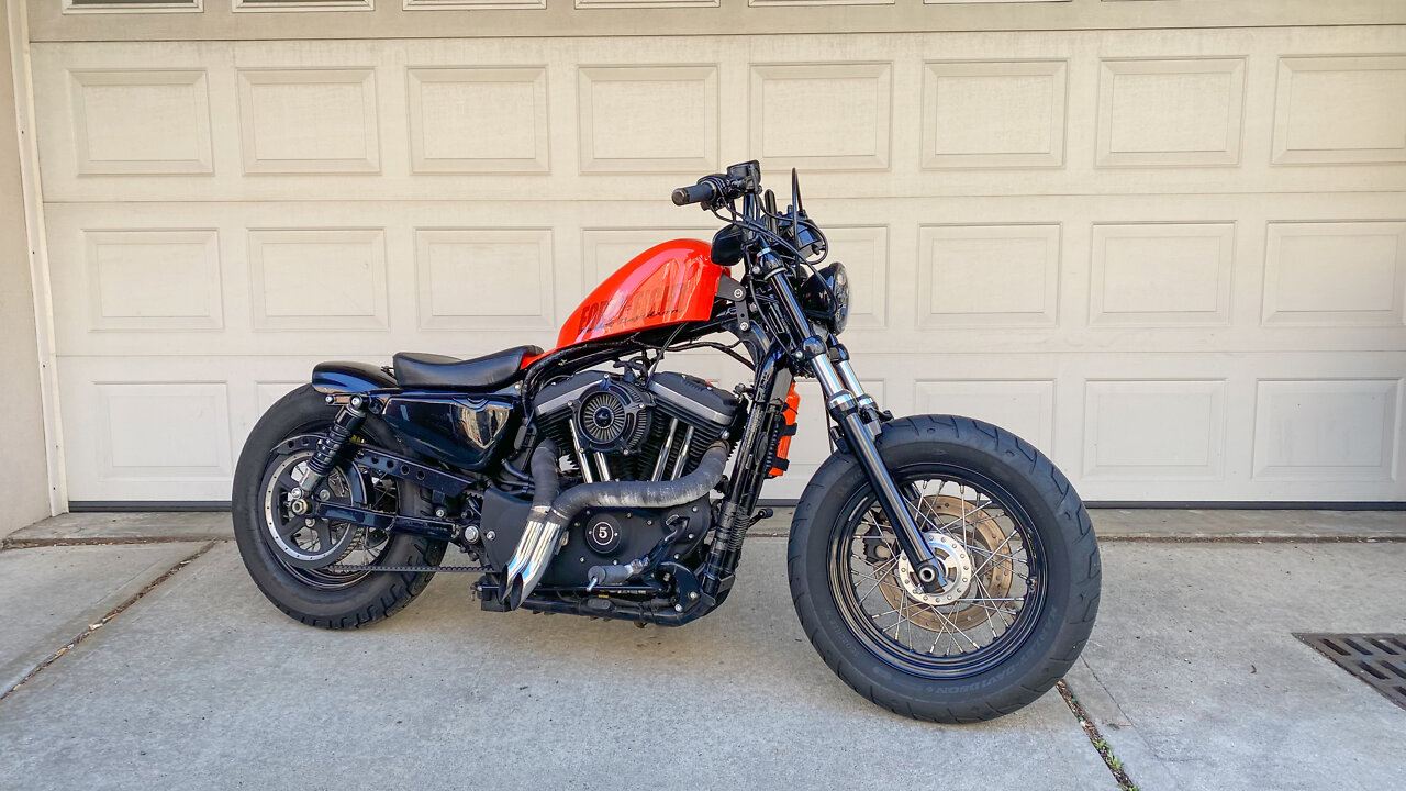 Harley Davidson Sportster Forty-eight gets new mods