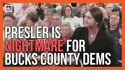 Presler to Bucks County Commissioners: "If You Don't Resign Today, I Am Coming for Your Seat"