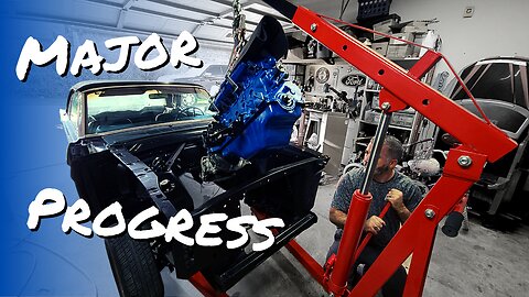 1966 Mustang Inline 6 Engine Install