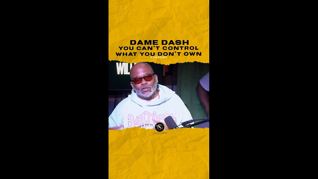 @damedash You can’t control what you don’t own