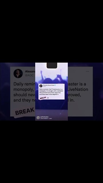 Break Up Ticketmaster