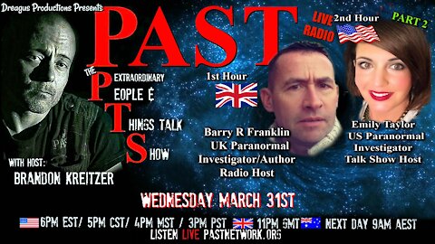 PAST PTS RADIO SHOW-BARRY FRANKISH AND EMILY MENSHOUSE