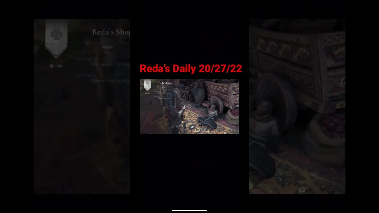 Reda’s Daily 10/27/22