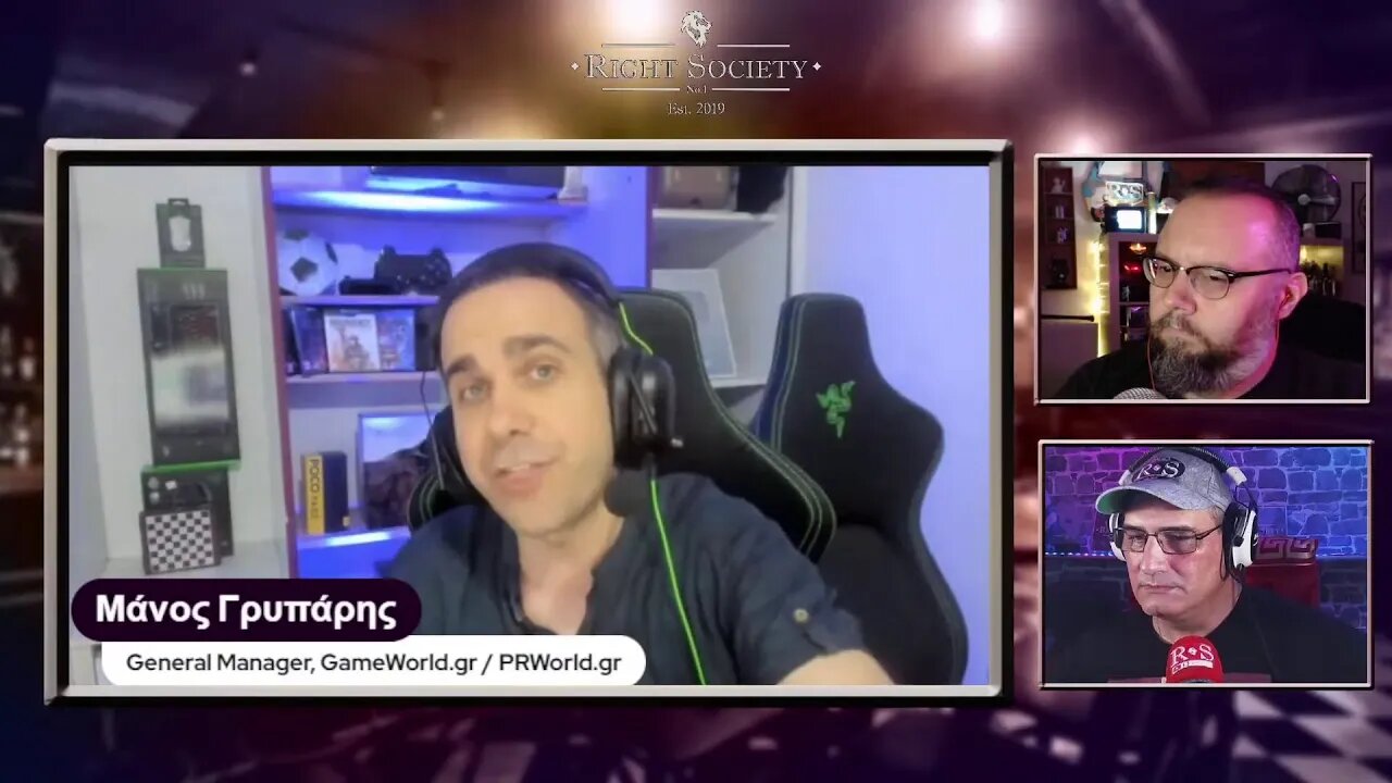 Ο Μάνος Γρυπάρης στη Right Society κάνει αποκαλύψεις για τη Cyprus Comic Con & τα Subart