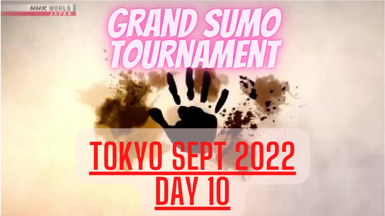 Day 10 of the Grand Sumo Tournament in Tokyo, was ok at best. Wasn't impresed much. Please enjoy!