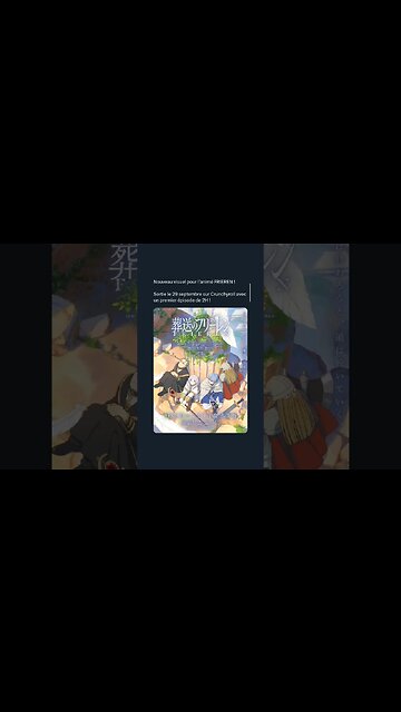 l’animé FRIEREN !Sortie le 29 septembre sur Crunchyroll avec un premier épisode de 2H !