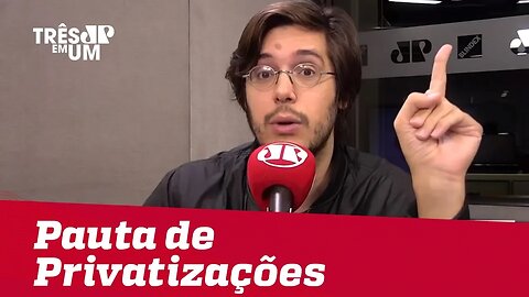 Joel Pinheiro: "Pauta de privatizações é importante, mas não deve vir em primeiro lugar"