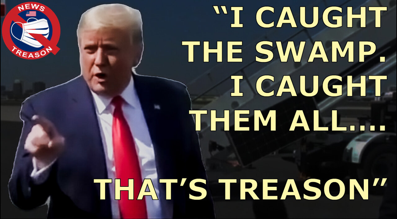 Trump Was Right, He Caught Them ALL: The Swamp Treason Montage