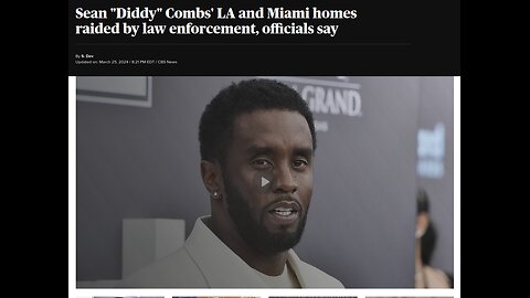 Pdiddy Is Raided by the Dept Of Homeland Security