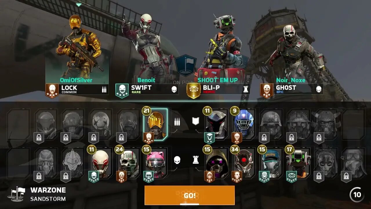 Modern Combat Versus warzone with Lock in Sandstorm Dec 20