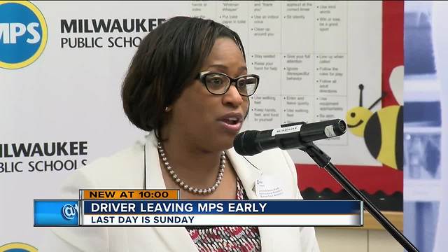 MPS Superintendent Dr. Darienne Driver to leave earlier than scheduled