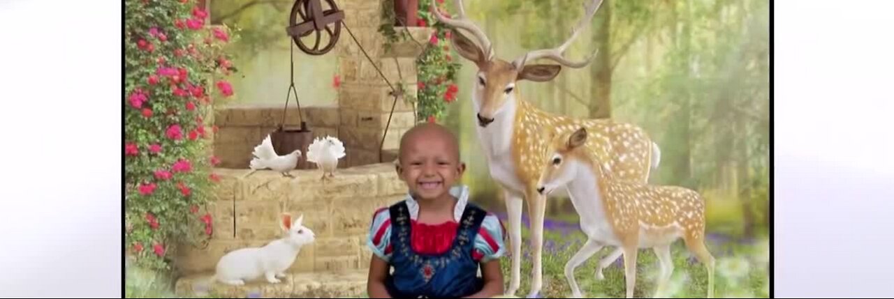 Girl battling cancer gets to be a princess for day