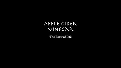 Apple Cider Vinegar