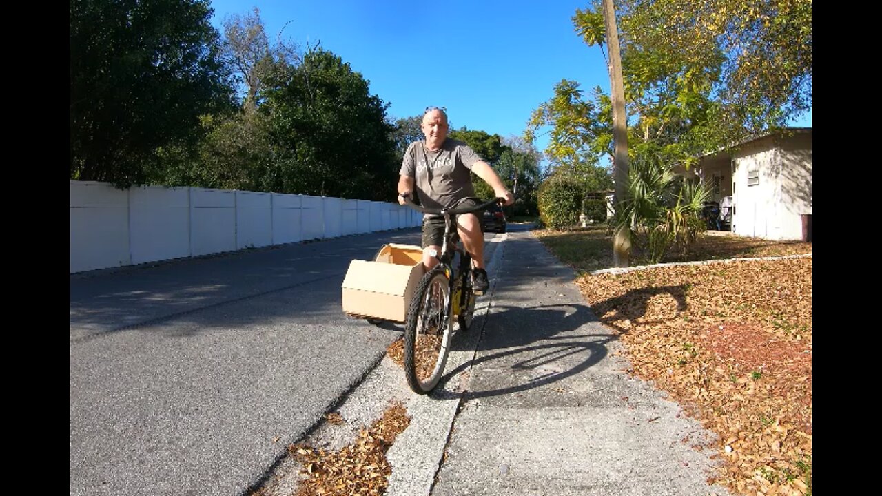 Sidecar bicycle