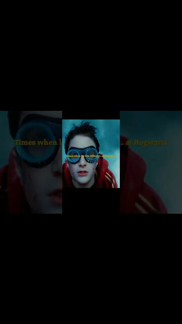 time when life hits different... at Hogwarts school #shorts