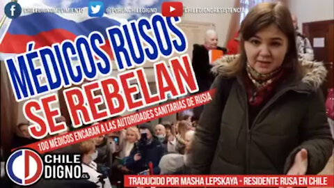 LOS MÉDICOS RUSOS EXIGEN QUE CESE INMEDIATAMENTE LA VACUNACIÓN CON LA VACUNA.