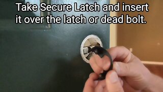 Loose Door Latch or Dead Bolt Instant Repair