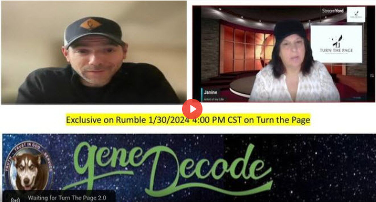 RT on TTP w/ Janine & Gene Decode