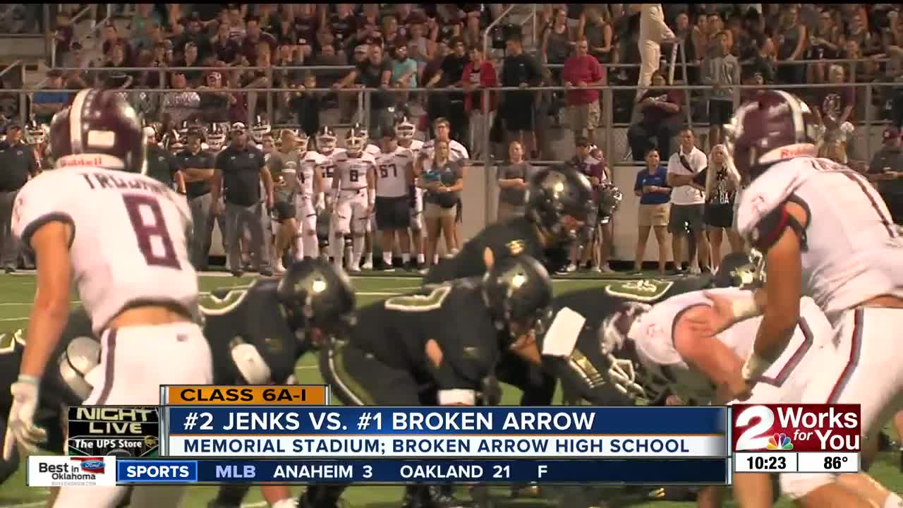 #1 Broken Arrow takes down #2 Jenks, 28-13