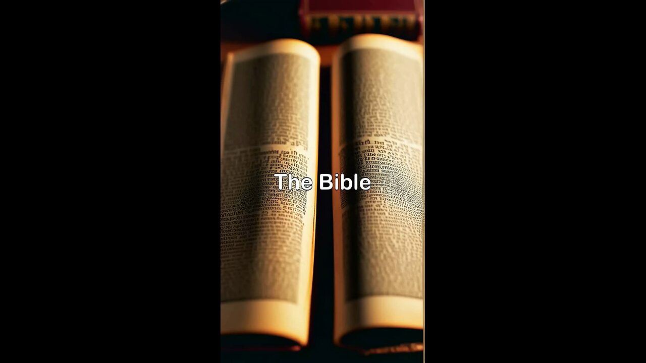 The Bible, a short tale.