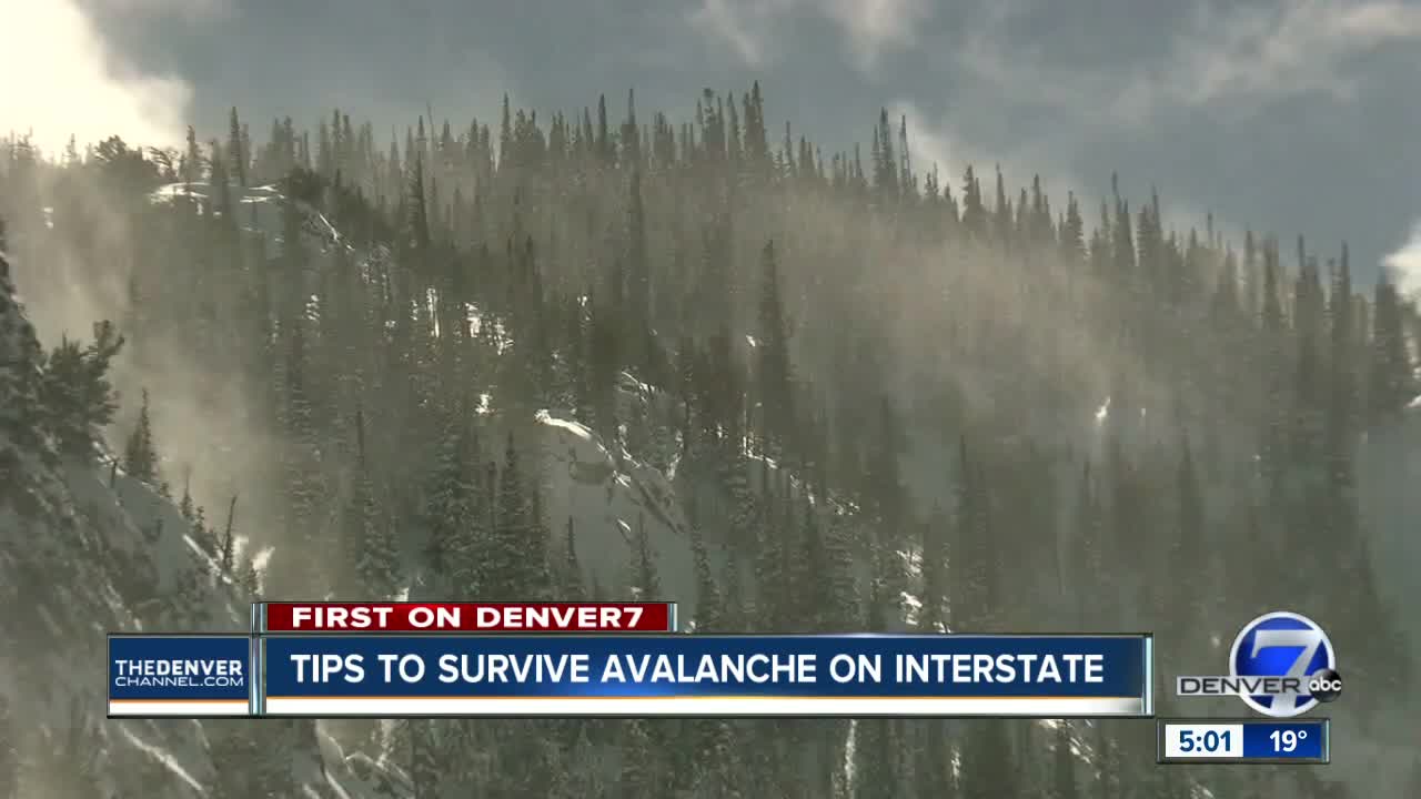 Tips to survive avalanche on interstate