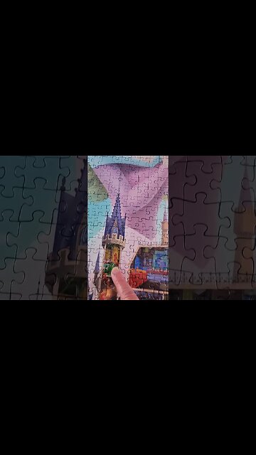 One more for Aurora's Castle! #puzzle #disney #sleepingbeauty #puzzletime #shorts