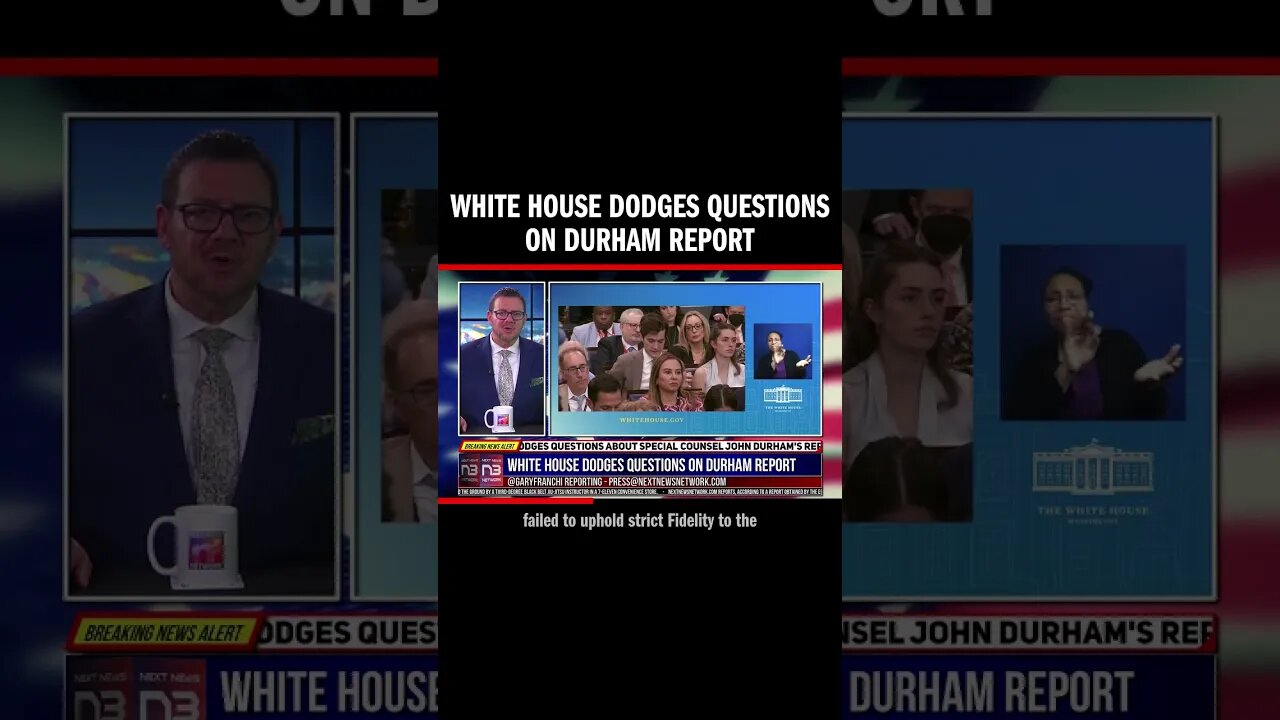 White House Dodges Questions on Durham Report