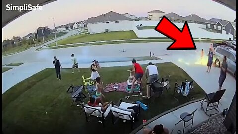 When Kids Get Ahold Of Fireworks...