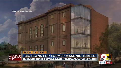 Big plans for former Masonic temple