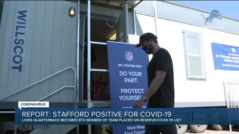 Matthew Stafford reportedly tests positive for COVID-19