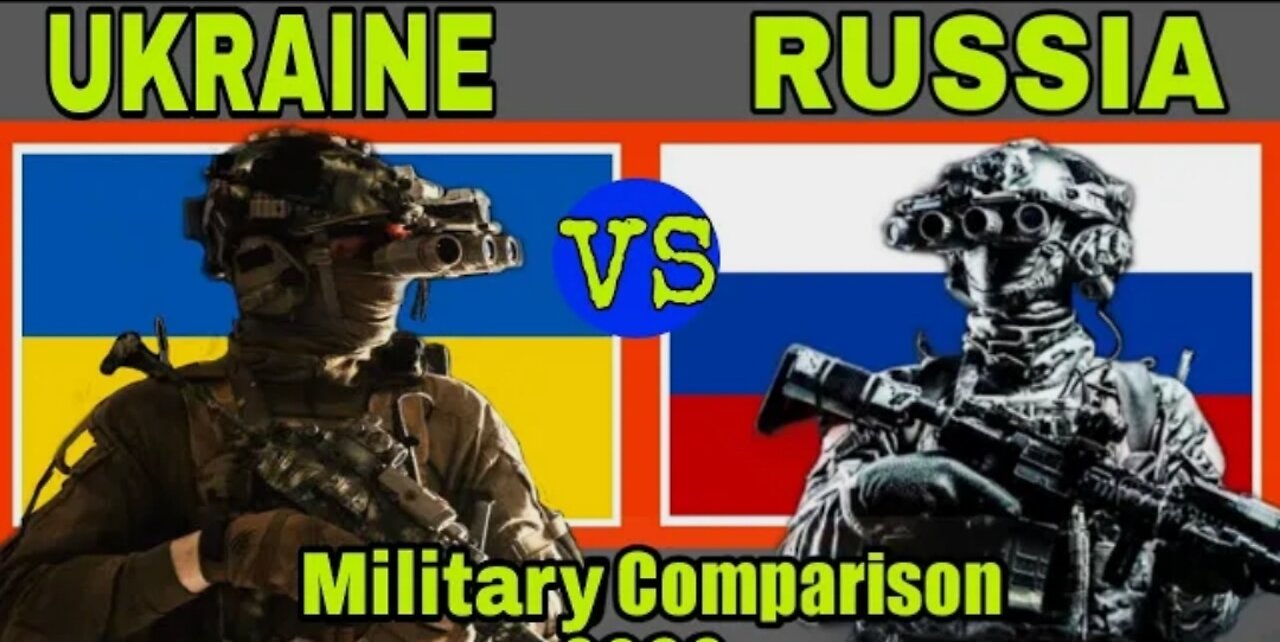 Russia vs Ukraine. Military power comparison