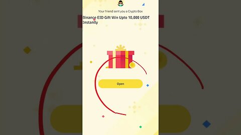 Binance Crypto Box code for free