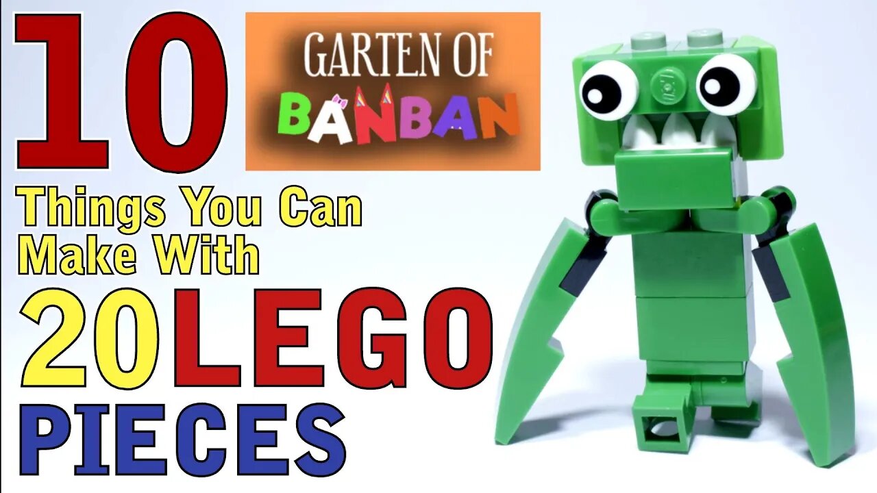 10 Garten of Banban things you can make with 20 Lego pieces