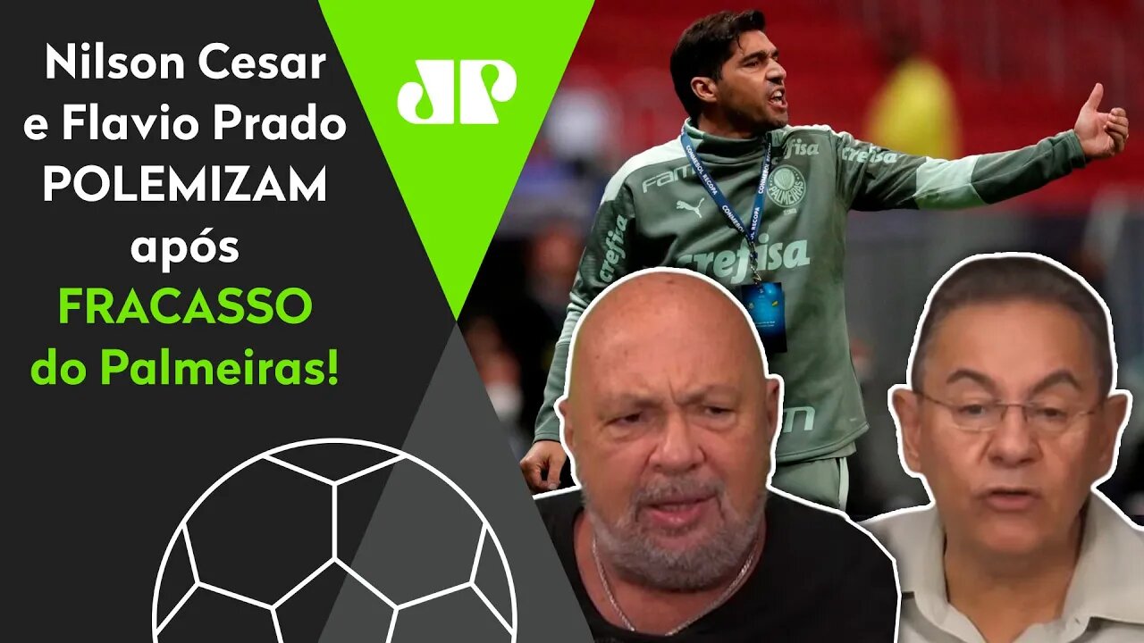 "A REAL é que o Abel Ferreira é um..." Nilson e Flavio POLEMIZAM após VICE do Palmeiras na Recopa!