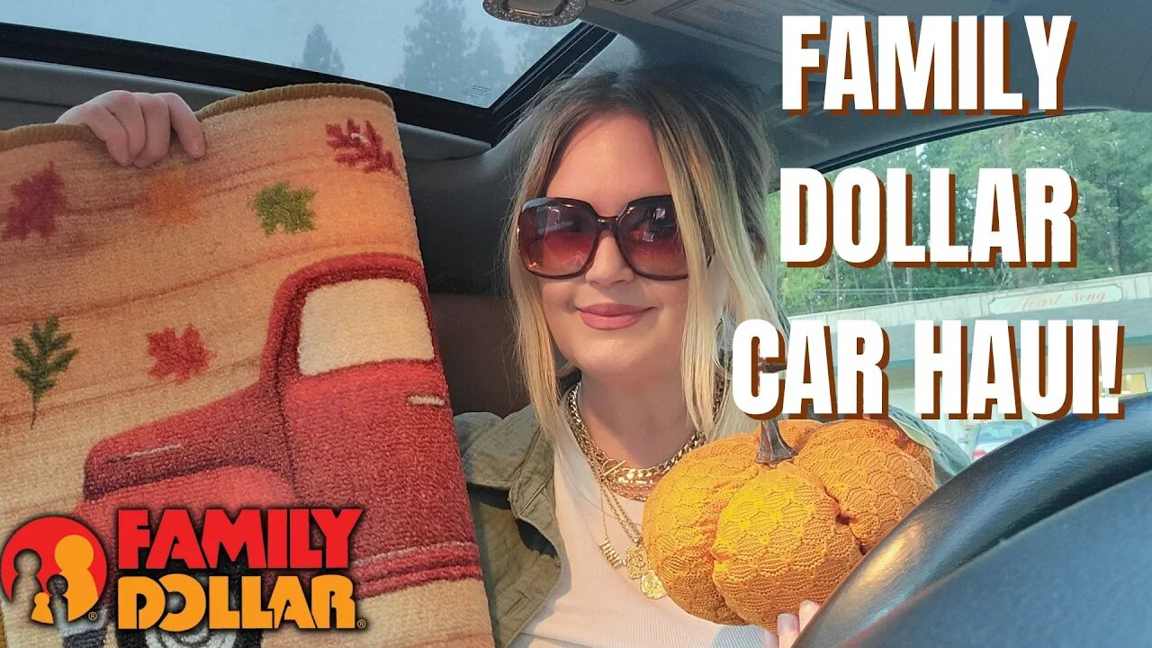 FAMILY DOLLAR HAUL! | SO MANY GOOD DEALS! | CAR HAUL | #familydollar @TheFamilyDollar