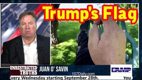 Juan O Savin > Trump's Flag = Occupied Territory + Take No Prisoners!.