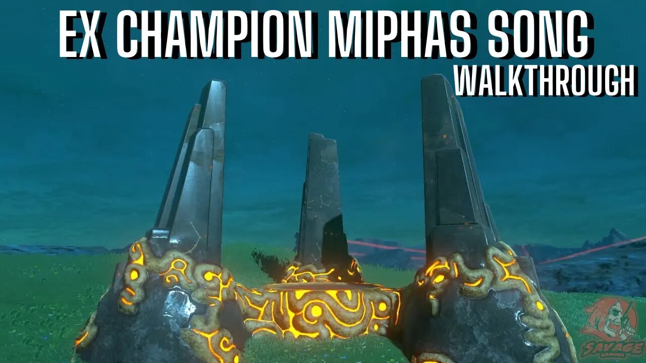 EX CHAMPION MIPHA'S SONG LOCATION WALKTHROUGH ZELDA BREATH OF THE WILD