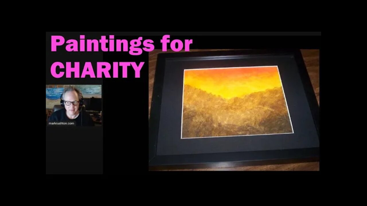 Comfy (paintings for charity)