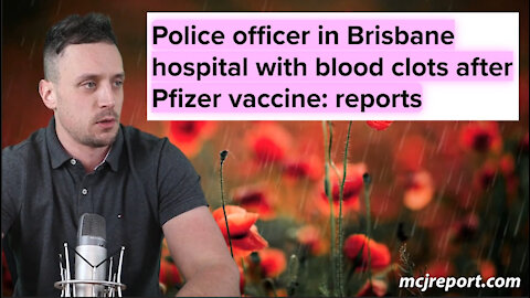 Australia reports first Pfizer blood clot