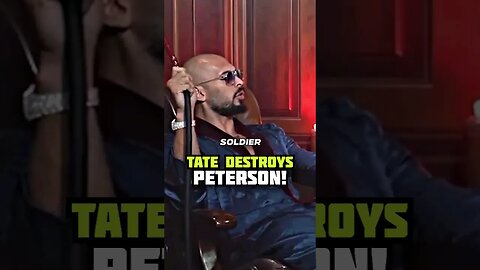 Tate Destroys Warmonger Jordan Peterson