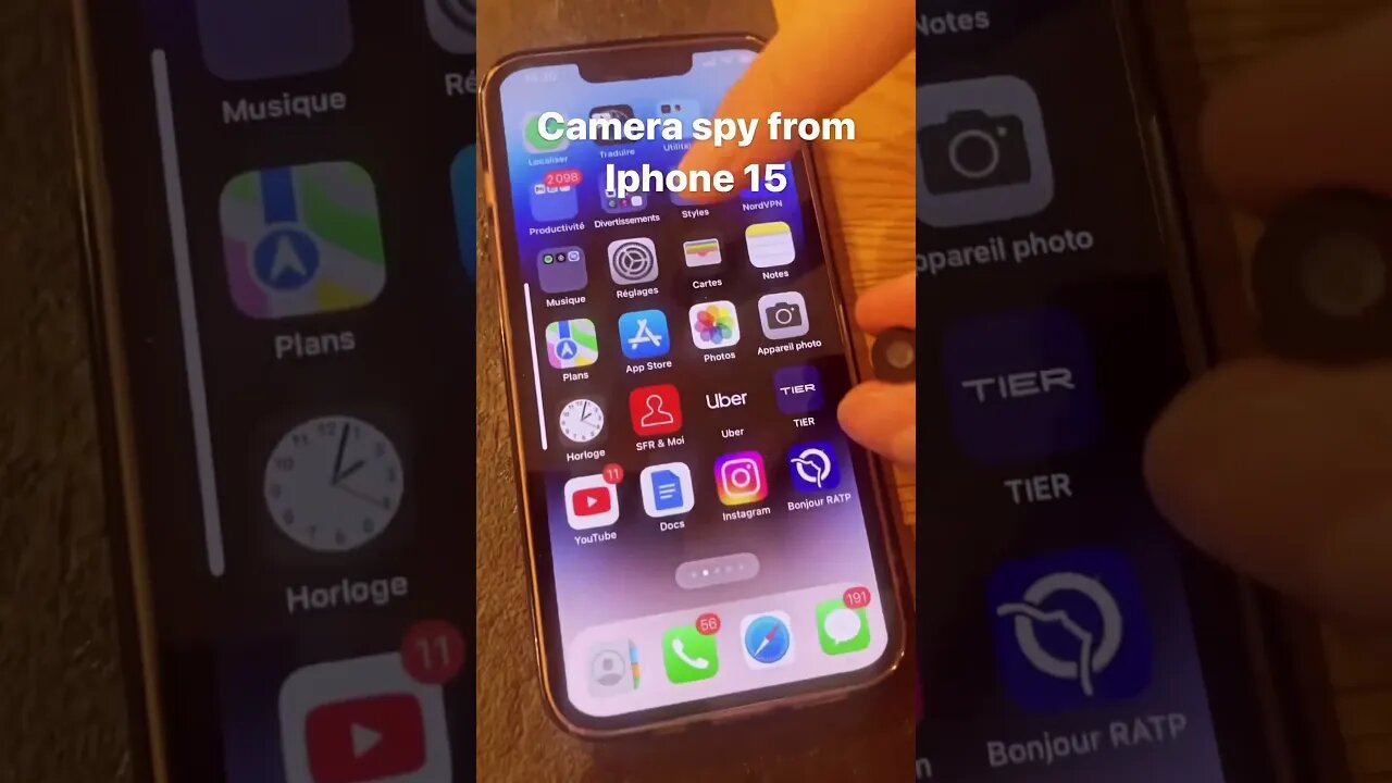 Câmera espião 🕵️ no iPhone!