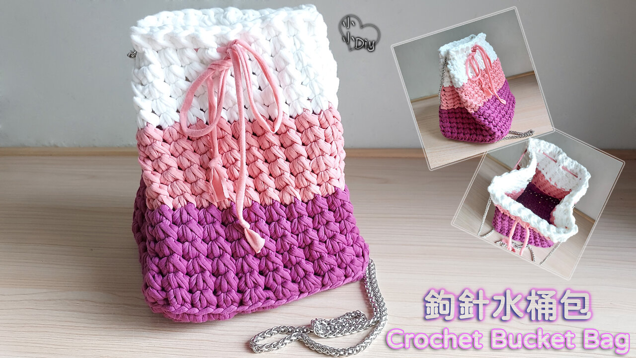 Crochet Bucket Bag