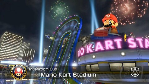 Mario Kart 8 Deluxe Grand Prix Mode - Part 1 - Mushroom Cup 50cc