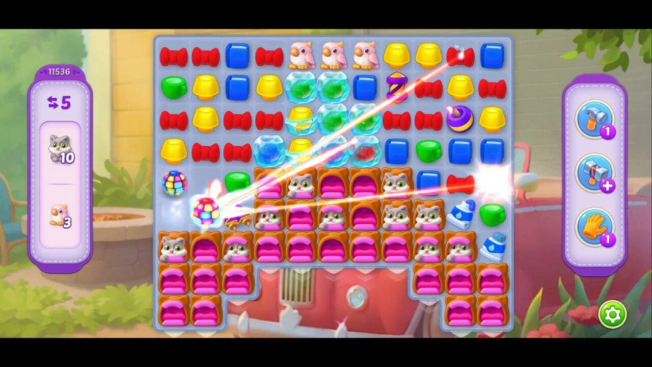 Playrix Homescapes Gameplay Walkthrough Level 11536