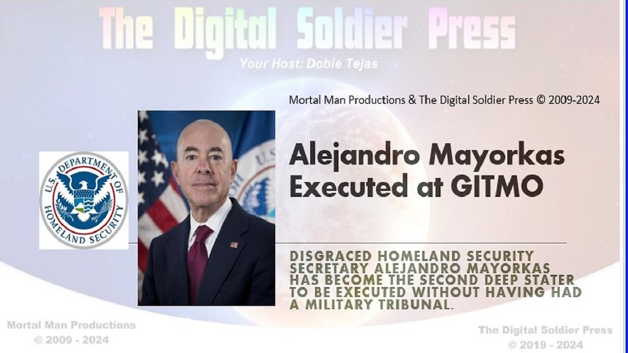 Alejandro Mayorkas Executed at GITMO