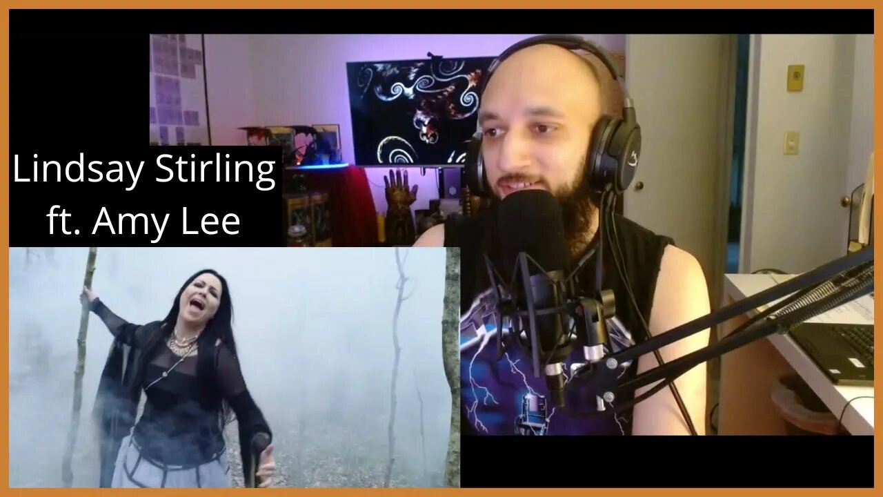 LINDSAY STIRLING - Love Goes On and On ft. Amy Lee of Evanescence (Official Music Video) Reaction