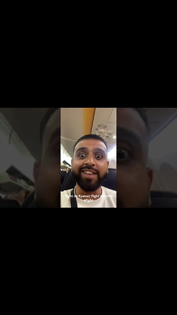 Fight on Ryanair flight #shorts #fight
