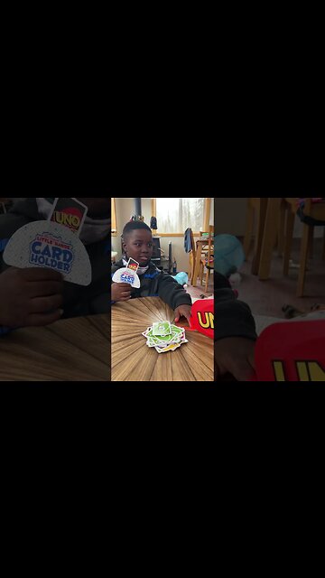 UNO attack! Thank you sweet viewer who sent this!😘 #HomeFreeAlaska #Shorts #UNO #Alaska #OffGrid