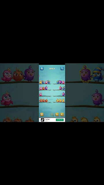 Bird Sort Puzzle - Level 5